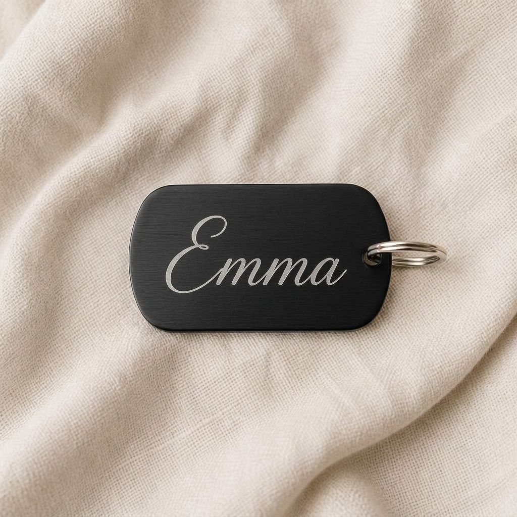 Personalized Engraved Keychain